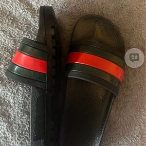 Gucci Black Rubber Sole Boots